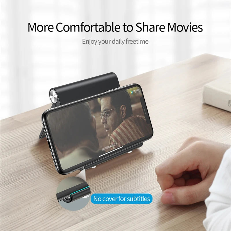 Support pliable universel pour téléphone et tablette