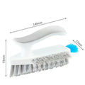 Brosse nettoyante 4-en-1 pour joints et recoins