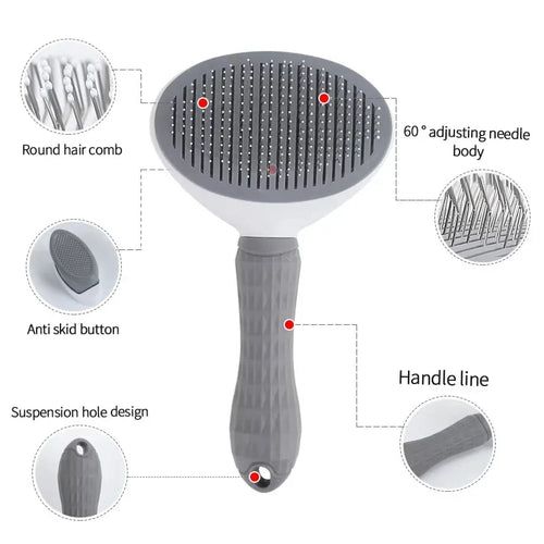 Brosse de toilettage pour chien et chat