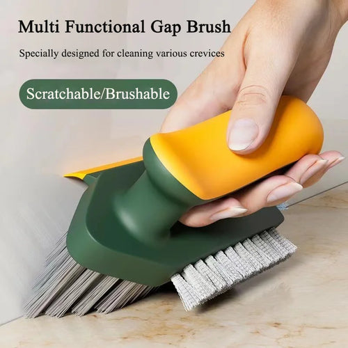 Brosse nettoyante 4-en-1 pour joints et recoins